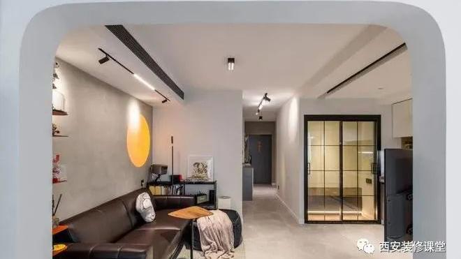 60㎡一室老房改造，变两室还有开放厨房和书房