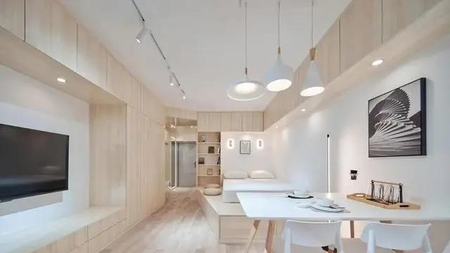 北漂女主的34㎡小宅，全屋宽敞通透，收纳不输大户型，令人羡慕！