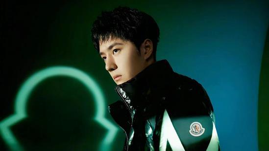 王一博|王一博第十四个全球代言官宣，顶级品牌Moncler印证其国际影响力