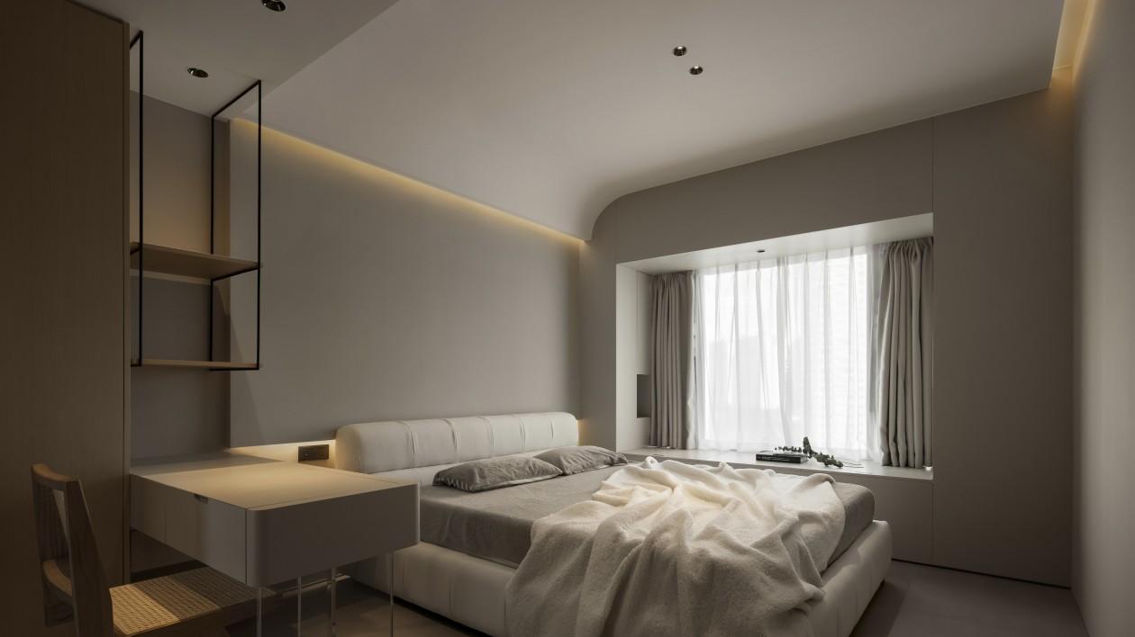 【鲁班装饰】雍和府128㎡侘寂风格，随遇而安