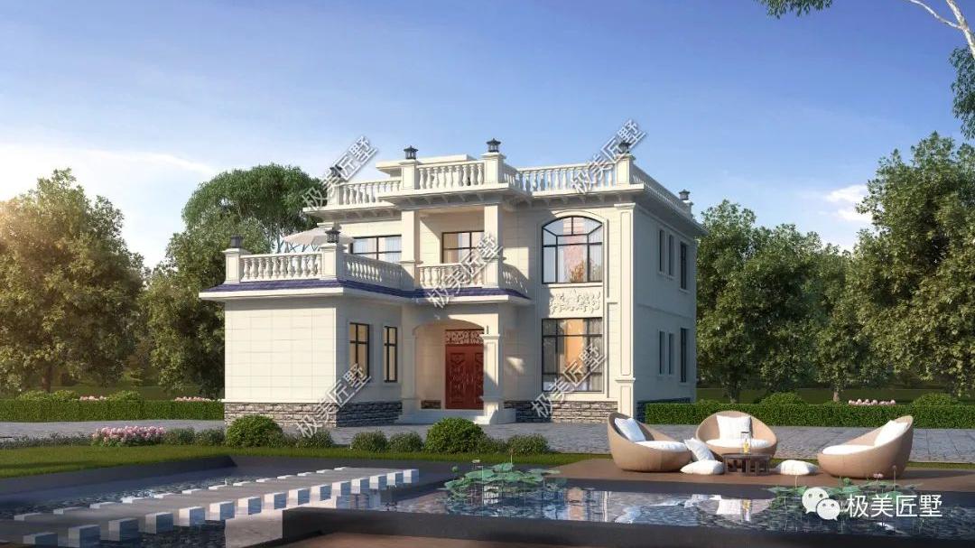 偏房前置呈L型，看看这款户型，家人都满意的设计