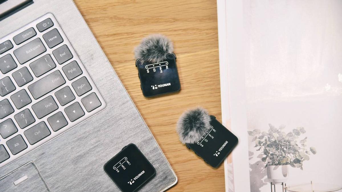 苹果|最大100米传输，支持360°收音，有曼无线麦克风你会选吗？