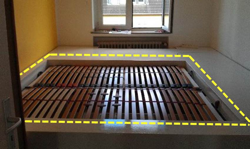 安装榻榻米时，将床板换成排骨架，不仅实用，还让你更舒适