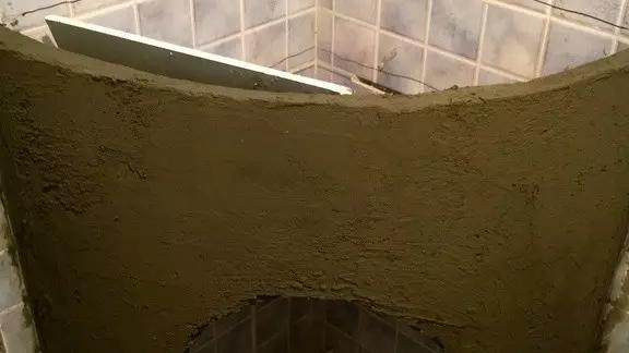 同事家砖砌浴室柜全过程，看完我都想把自己家的整体柜给退了！