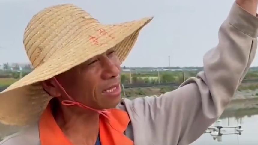 嘉兴一鱼塘落入不明物，砸出大坑后神秘消失，塘主：损失巨大