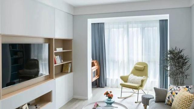 她家83㎡北欧风小宅，全屋打满了柜子，简约又大气，真会过日子！