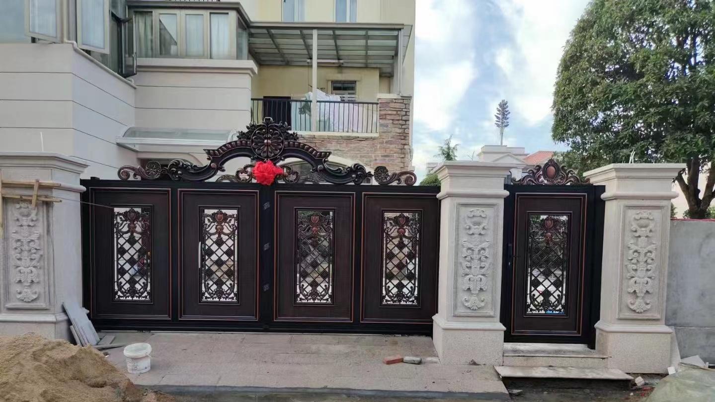 武汉欧式铝艺大门