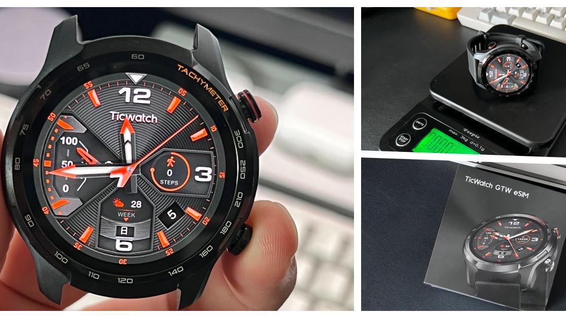青山湖|智能时代必配的智能手表-性价比之王：TicWatch GTW eSIM