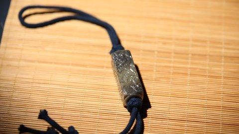 |清代和田玉四神方勒