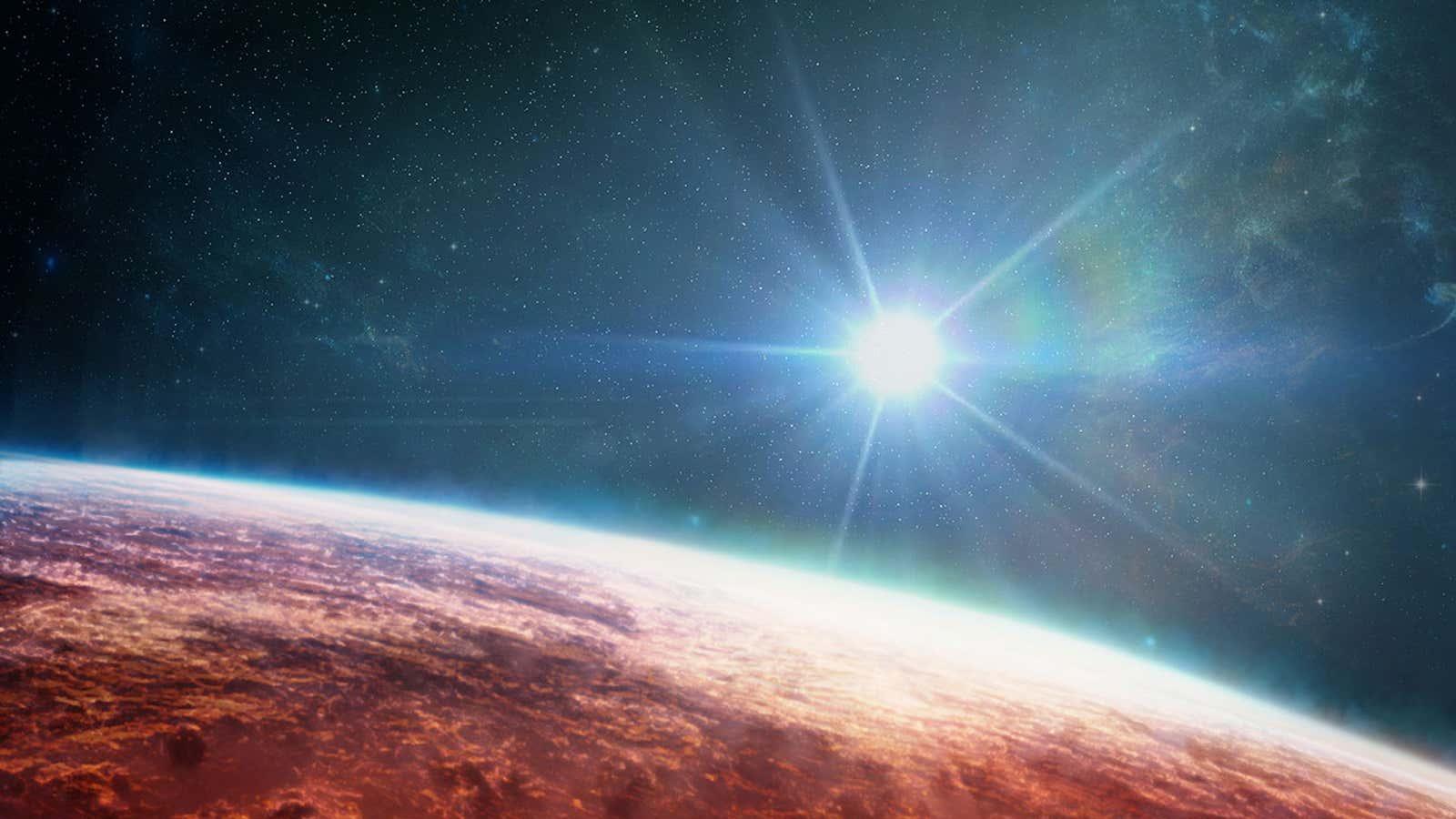 韦伯望远镜分析出了700光年外一颗行星的有毒大气