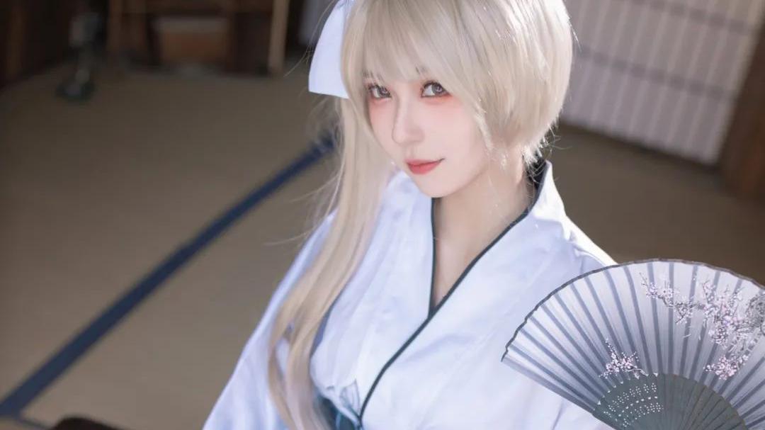 |cos：和服穹妹cos正片@是一一，我们终会相遇相知在那悠远的苍穹