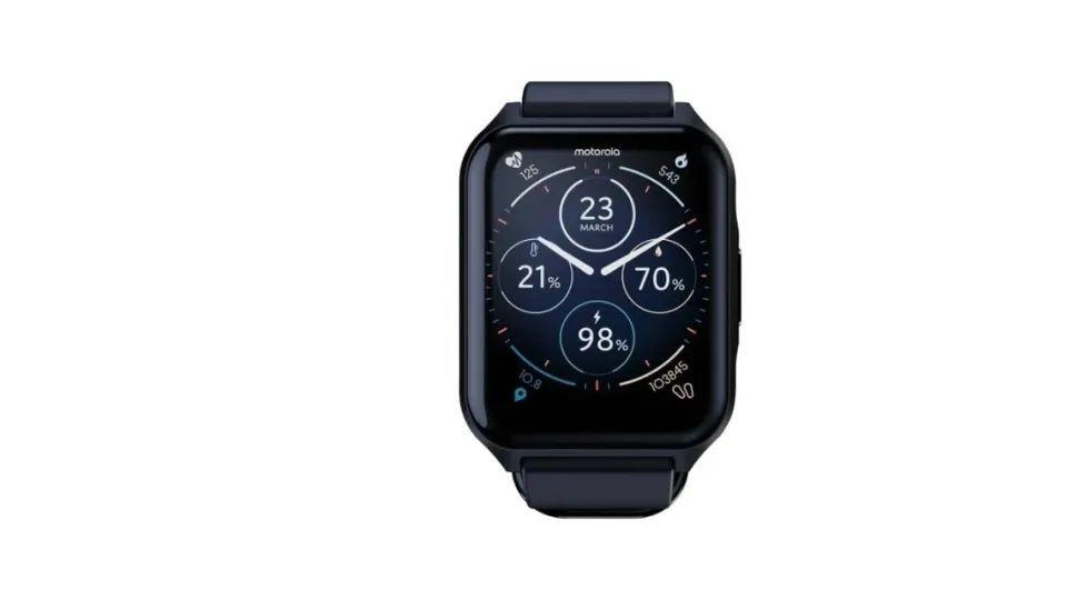 电子商务|摩托罗拉新款智能手表曝光：配备1.69英寸方形显示屏