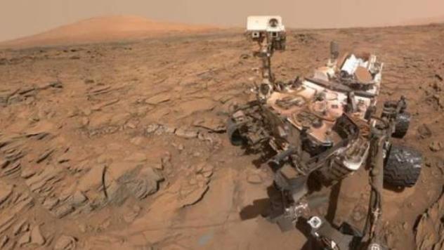 火星上出现“神秘生物”，躲在岩壁缝内，科学家：也许是外星生物