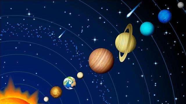 太阳系中那些我们熟悉的星球？