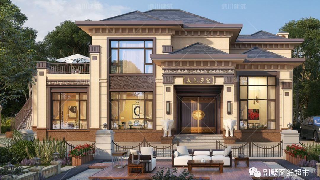 购房置业|6套农村别墅，颜值一套比一套高，车库露台挑空客厅全都有