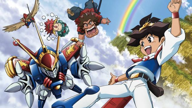 魔神英雄传|日升社经典子供向机甲动画，忍者流机甲番，魔神英雄传精神续作