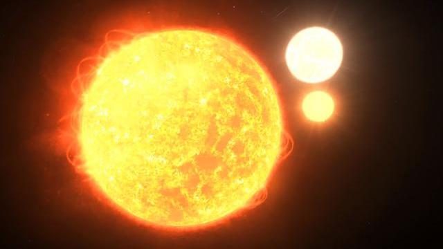 22.5光年外发现三合星，周围有一颗行星，三体成真？