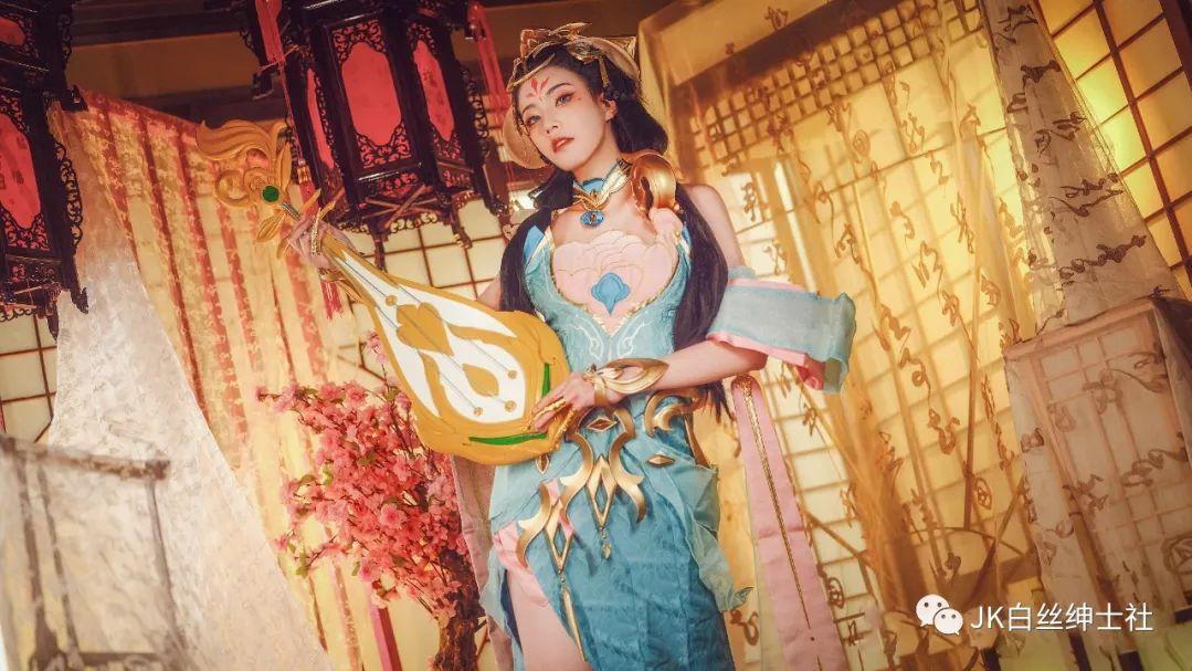杨玉环|cos：王者荣耀杨玉环风华霓裳cos正片@君珺