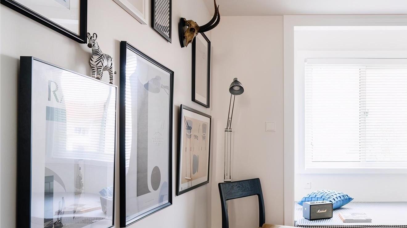 上海90后男生住49㎡老公房，全屋配色时尚又高级，住着真舒服