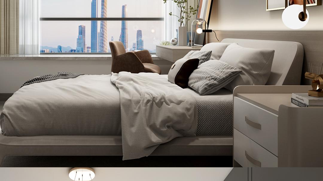 惠州装修│128㎡现代轻奢简约风装修设计