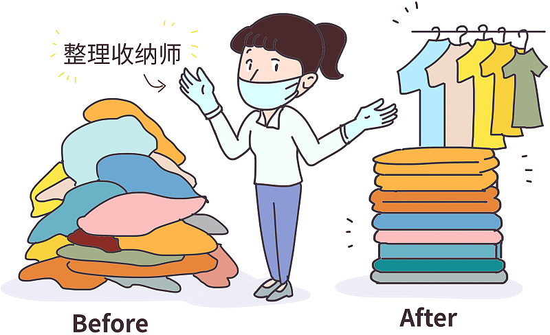 不要为了收纳而买收纳工具,那样只会让你的空间更凌乱