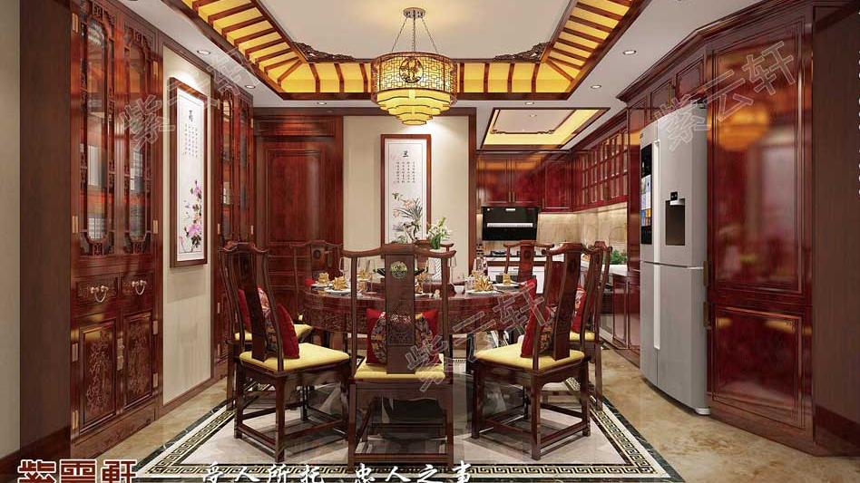 温婉秀美的中式设计，让家居风格散发悠然惬意。中式装修全案设计