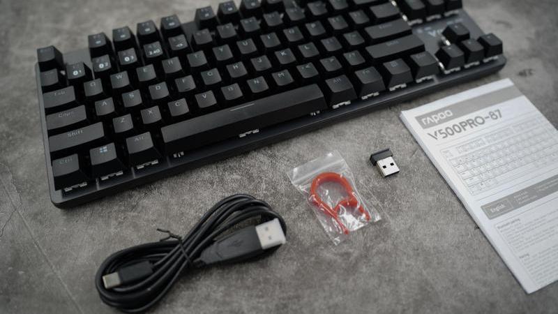 雷柏|500块搞定一套游戏无线键鼠，灯光必须标配，请问还有谁？!