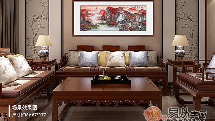 家装壁画 品味山水 打造品味家居