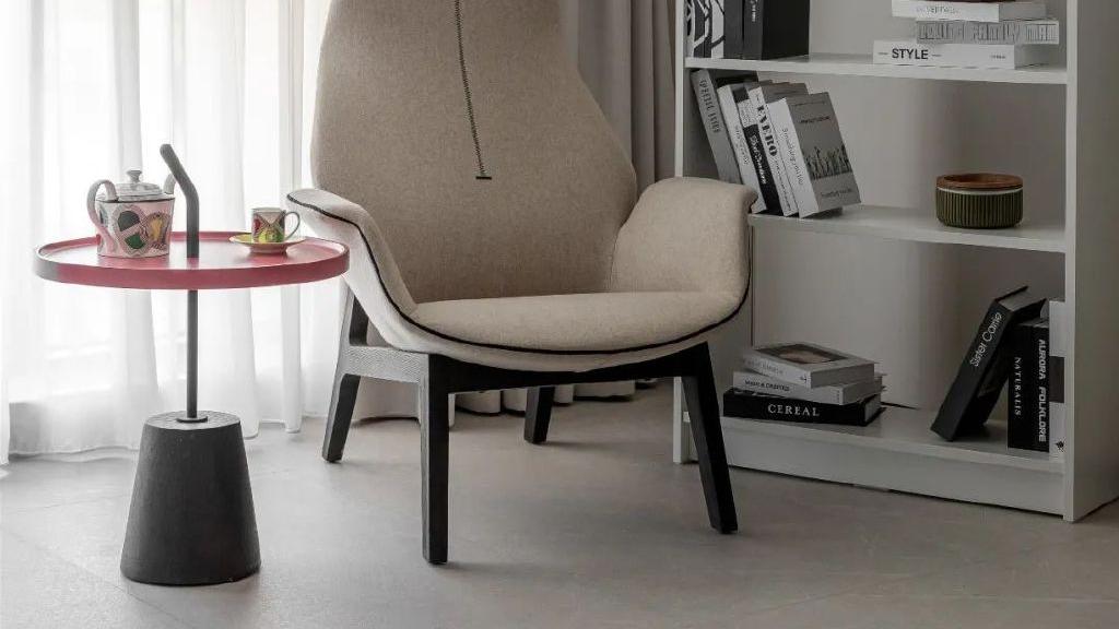 100㎡温馨甜系北欧风，一家三口的惬意居所，实用与颜值都在线