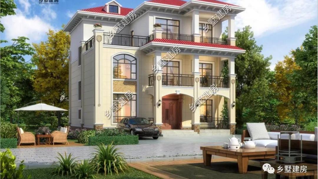 五款带老虎窗的房型设计，造型多样美观，通风采光也不在话下