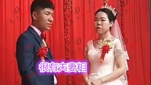 年轻男子娶40岁大妈，新娘脸型臃肿，网友：新郎的胃口不好，吃软饭吧