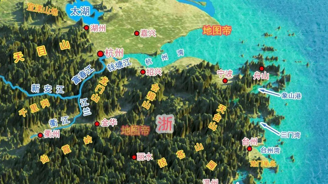 浙江10万平方公里，为何人口分布如此均衡？
