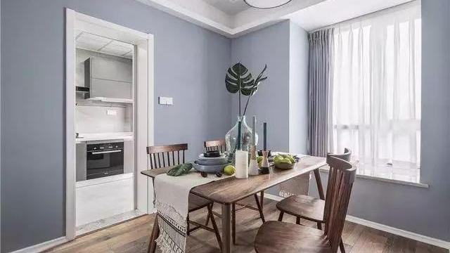 120平北欧混搭风装修，薄荷绿搭配轻奢软装，营造出自由、轻松的氛围