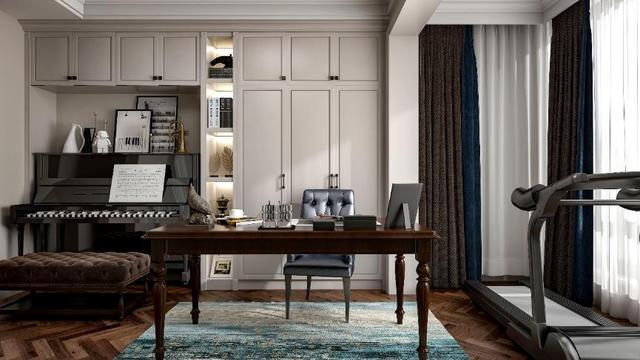 雅致空间｜现代主义与欧式古典家居碰撞的华贵之作