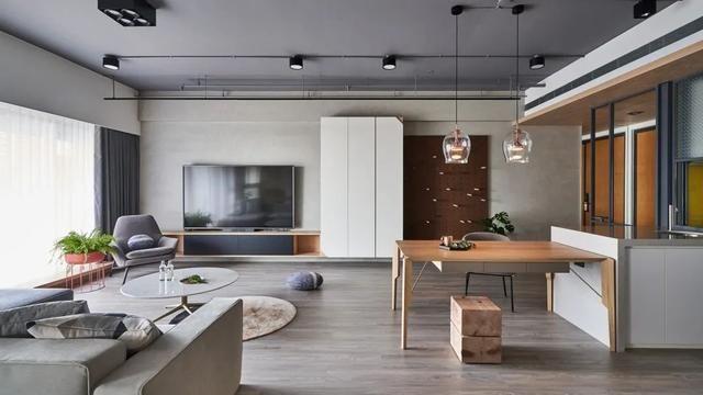 发现95后美女的家，100㎡新家装修成简约工业风，低调奢华有内涵