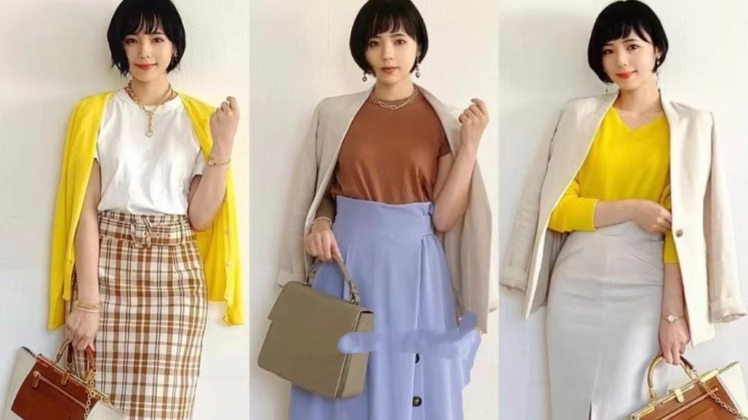 穿衣搭配|日本上班族们“气质好”的原因，一是打扮优雅，二是妆发精致