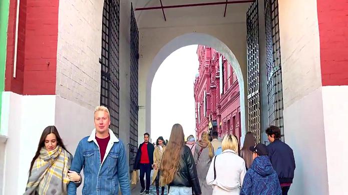 民族|俄罗斯红场，民族风情浓厚，游客络绎不绝