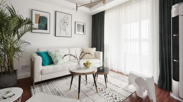 南京90后模特小姐姐的80㎡小家，精装房也要推翻，爆改INS时尚风