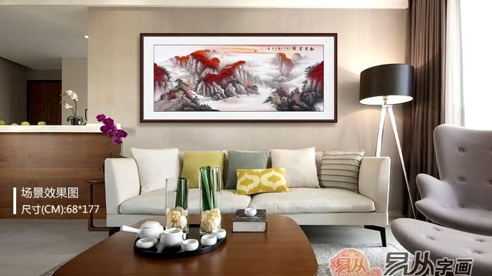 家居装饰画 家里挂什么画有品位 这些名家山水画你喜欢吗