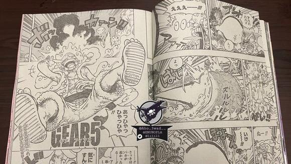 路飞|海贼王1044话全图，小紫愤怒面对大蛇将军，路飞觉醒五档尼卡形态