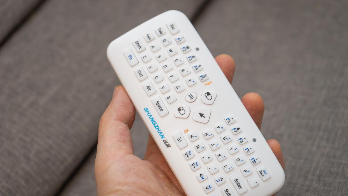 鼠标|尚展F2s迷你无线键盘鼠标，让家里的老设备活了