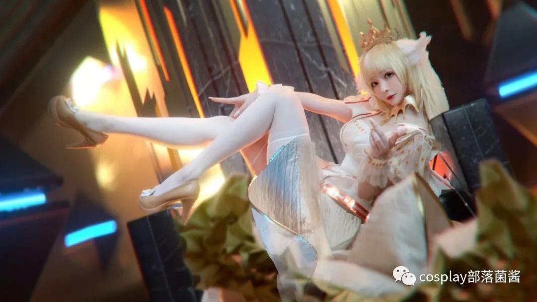 火影忍者|?cos：机动战姬: 聚变奥托露娜女王cos正片@叉子宝宝