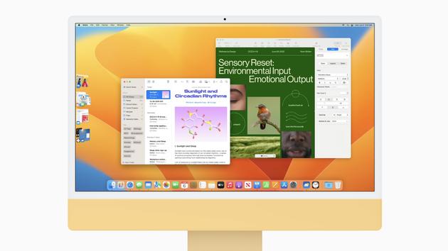 苹果macOS 13 Ventura正式版来了！可连续互通相机，建立无线连接