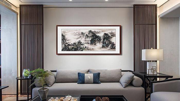 客厅墙壁画 家居装饰山水画 尽显文人雅士风范