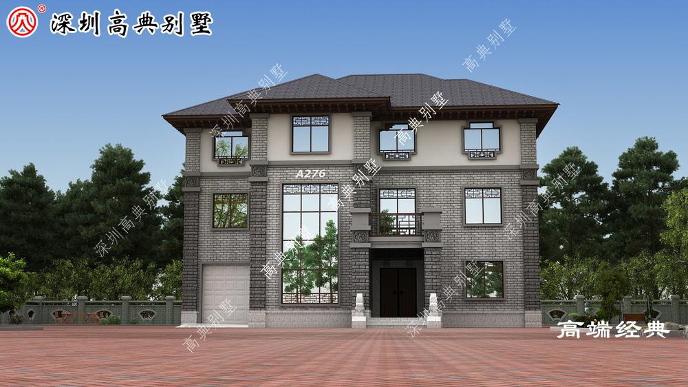 农村自建房合集，中式风格真的太好看了，在村里更显的独一无二