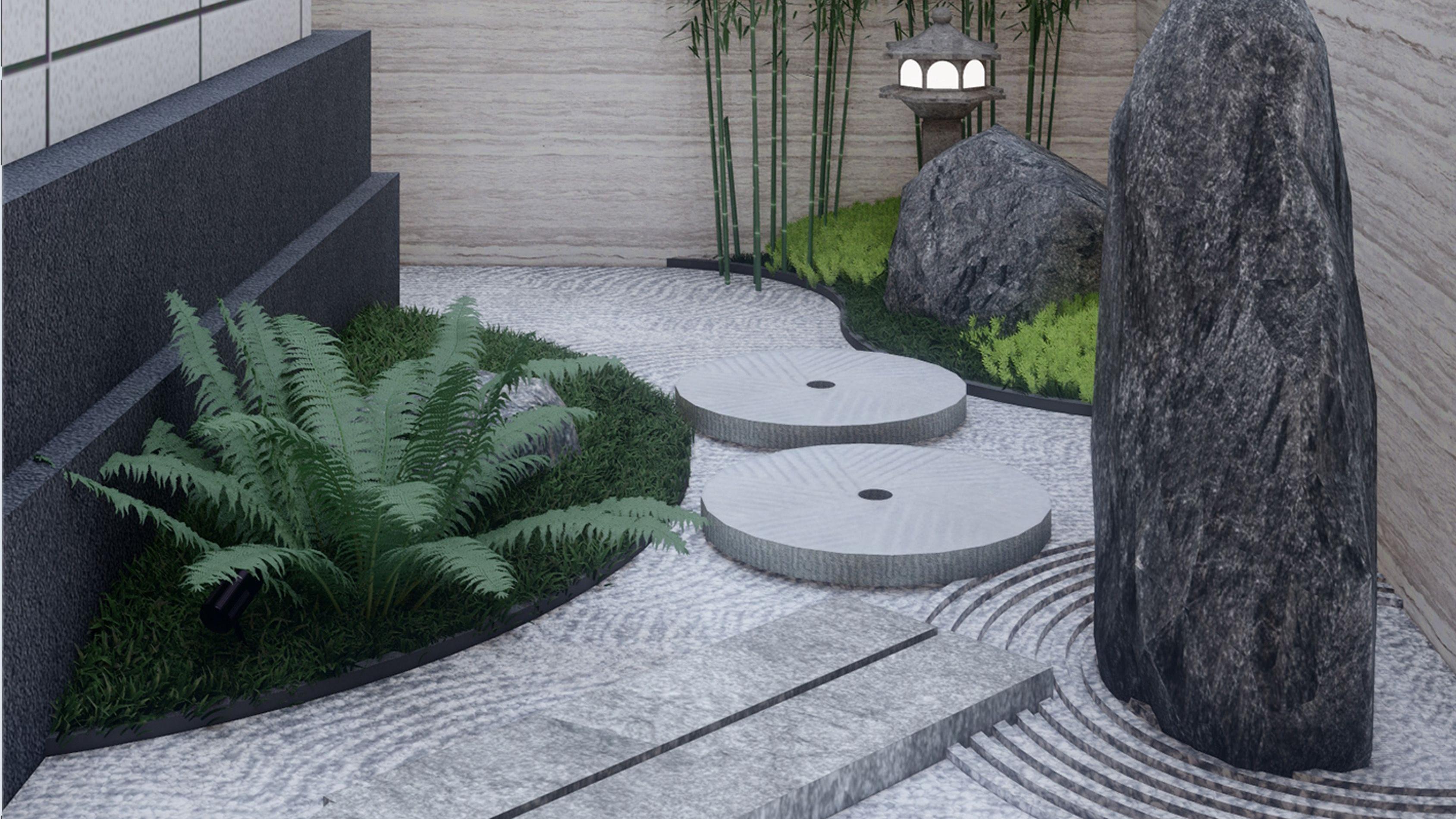 股价|现代禅意小院，隔离世俗纷扰的私人小院