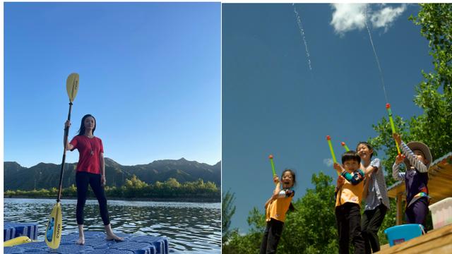 姚晨|42岁姚晨健身房大秀身材！细腰翘臀肌肉紧实，俯身下腰事业线抢眼