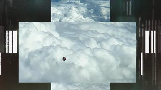 美飞行员拍到“立方”UFO，没有机翼引擎，它究竟是什么？
