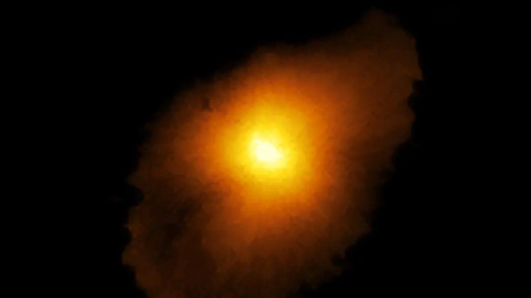 穿越时空的光环：天文学家在远古宇宙中发现一个奇特的类现代星系