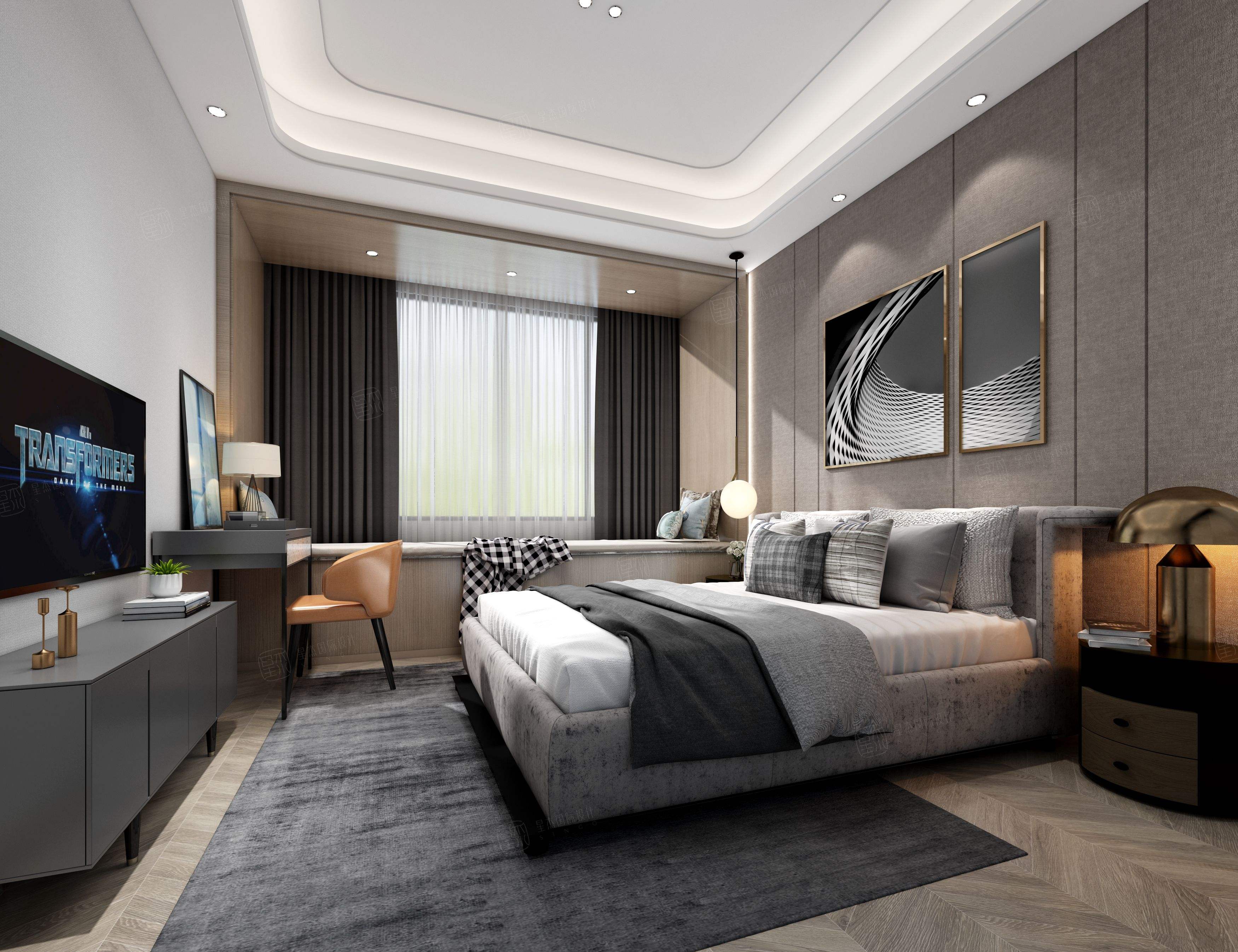 如何装出温馨舒适的卧室？